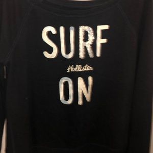 Wide neck “Surf On” long sleeve